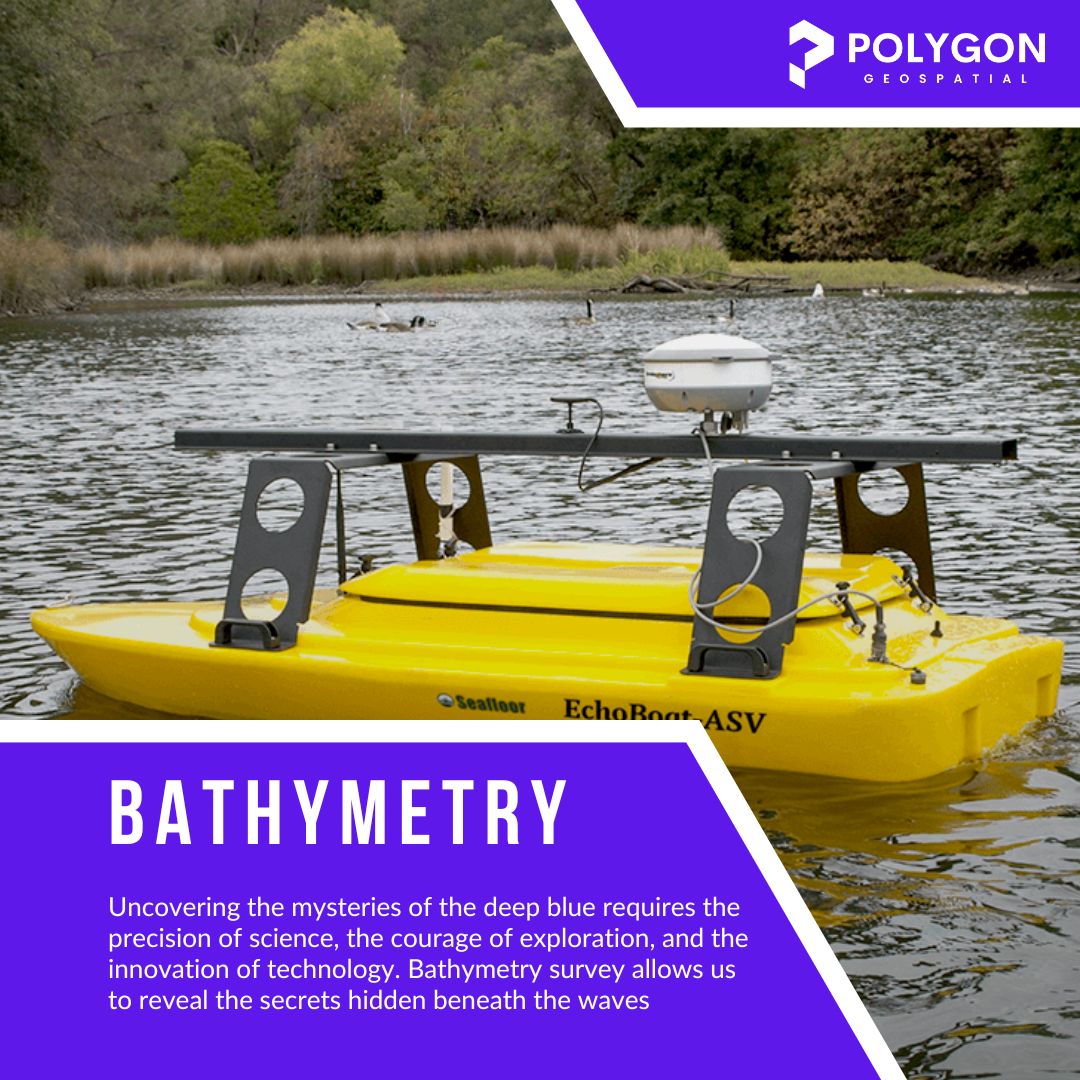 Join us as we explore the ocean's depths through a bathymetry survey, mapping the seafloor to understand its terrain, identify hazards, and discover new research areas. Exciting updates on our discoveries coming soon! #bathymetry #oceansurvey #seafloormapping #PolygonGeospatial