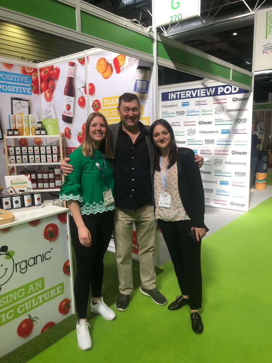 Great to catch up with Margaux from <a href="/MrOrganic/">Mr Organic</a> at the <a href="/FarmShop_Deli/">Farm Shop & Deli Show</a>