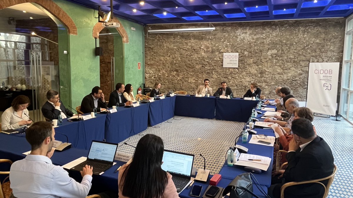 CidobBarcelona's tweet photo. The Mediterranean has always been one of Spain’s priorities when it has assumed the presidency of the #eucouncil. Today at CIDOB this #ForeignPolicyDialogue will be a platform to listen to our neighbouring countries and to generate a Mediterranean agenda
🔗https://t.co/XiTOlSNsZZ https://t.co/avAdF7w1c4