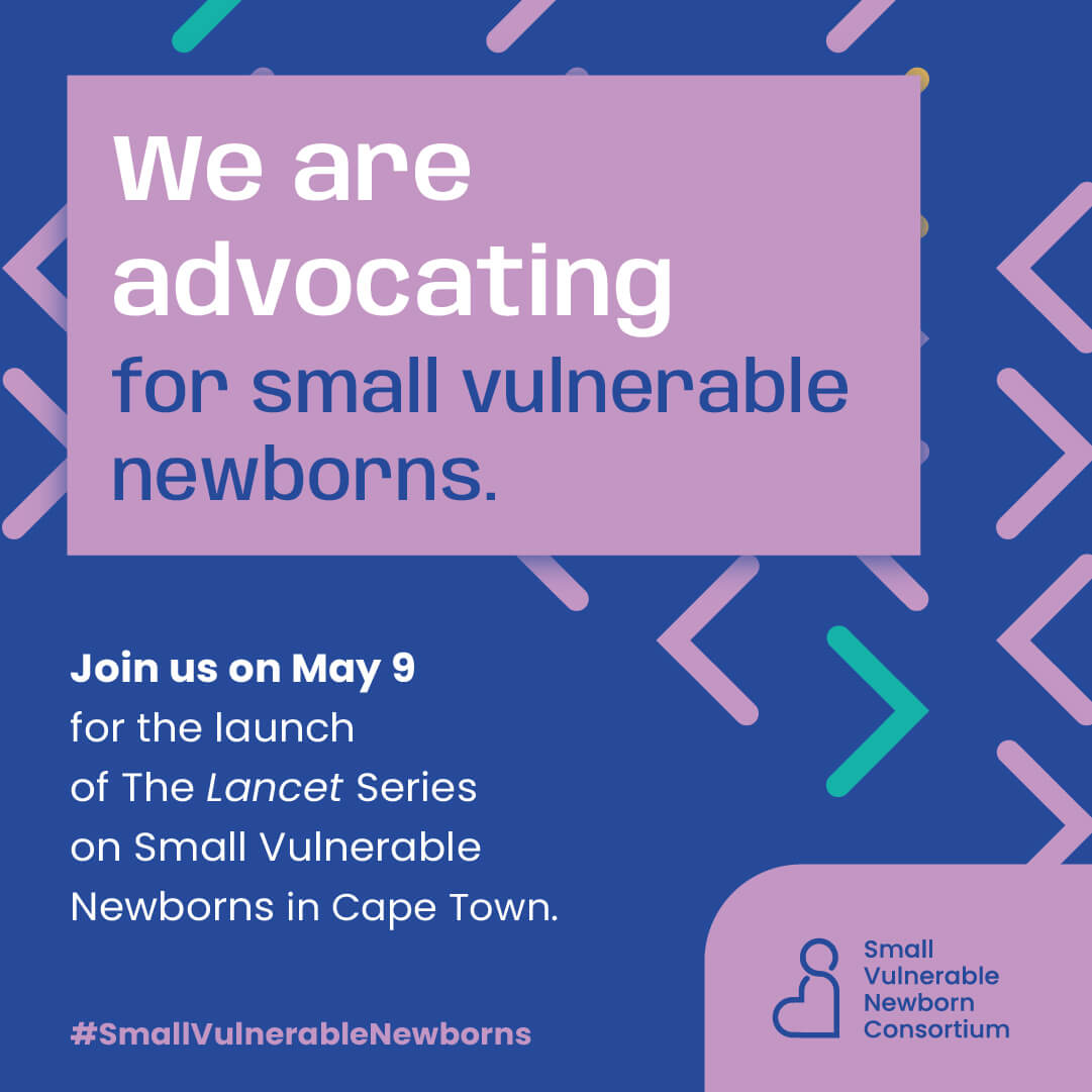 Join us with @LancetGH and partners as we launch the new Lancet Series on #SmallVulnerableNewborns at the #IMNHC2023 conference. 

📅 9th May, 17:30 RSA 
Registration here: shorturl.at/hlnoD

#NewbornHealth #MaternalHealth #HealthyStart  #SVN