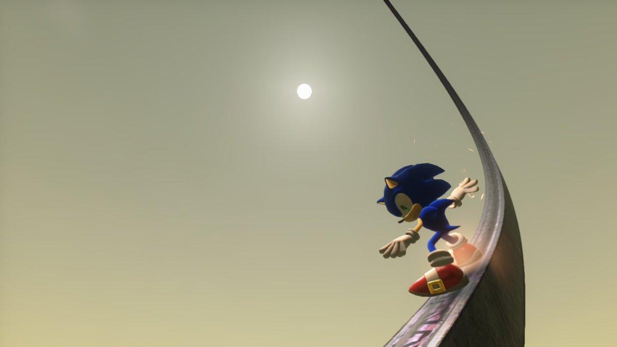 supersonicfish's tweet photo. Sliding into Friday! #NintendoSwitch #Sonic #SonicFrontiers https://t.co/YuxW7Wo9Ik