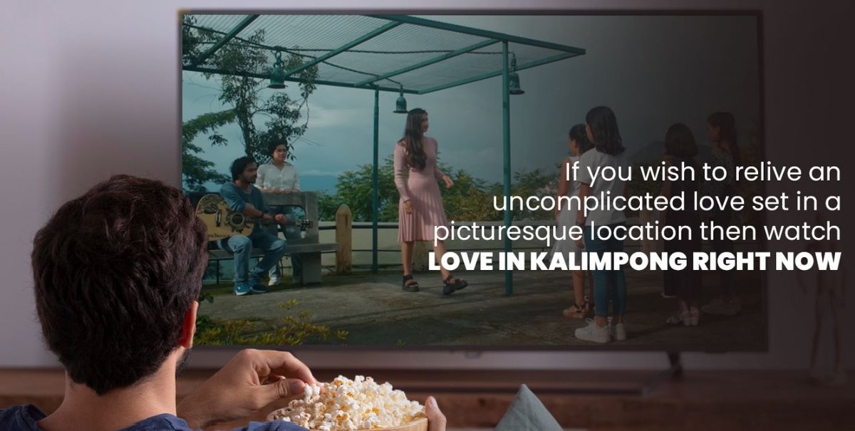 #LoveInKalimpong જોવાનું સમાપ્ત કર્યું, તે મને ખૂબ જ ખુશ અને મસ્ત લાગ્યું, મને તે ગમે છે!