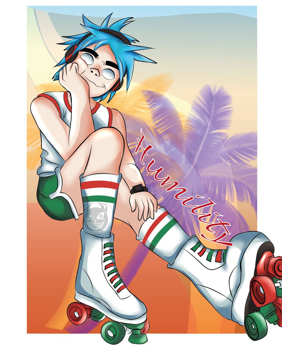 kiyokoxhan's tweet photo. Humility 💖 
#gorillaz #2D #Fanarts #drawing #draw #gorillazfandom #illustration https://t.co/kzeLaYgZ5P