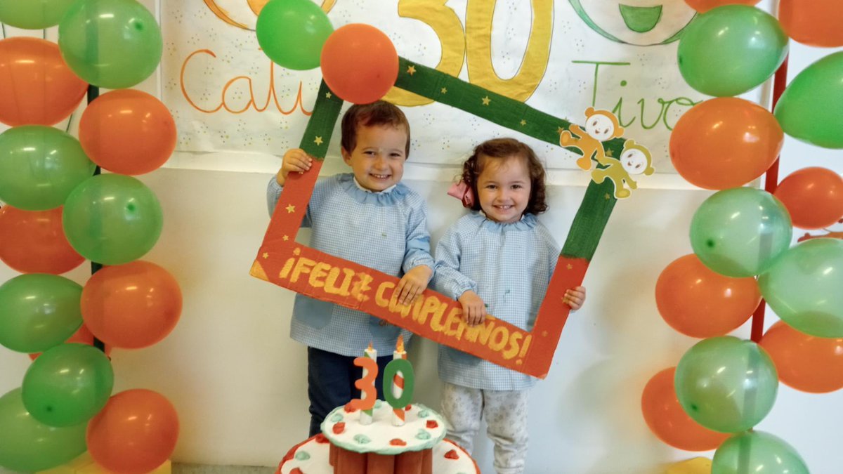 CativosEi's tweet photo. 🧡💚 Cumplimos 30 años! 👇🏻

https://t.co/Y7c83VOH6N

#Cativos #escuelainfantil #aprenderjugando #30aniversario https://t.co/m97RZKEgGW