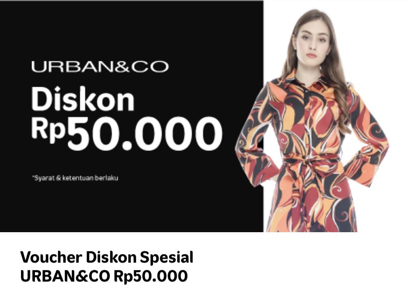 pprivacyjigeum's tweet photo. #wts want to sell voucher urban&amp;co diskon 50.000 
price 25k https://t.co/V5LZ5X9MY2
