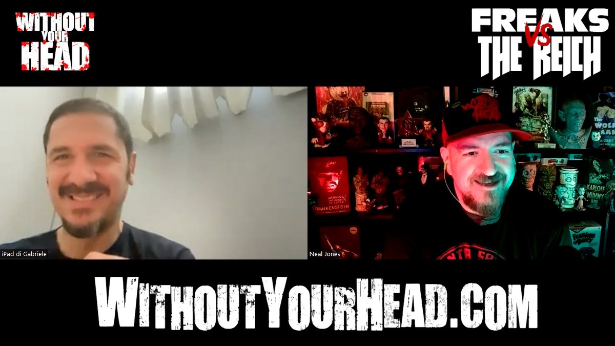 Check out Without Your Head podcast interview with Gabriele Mainetti director of Freaks vs The Reich interview!  
Spotify open.spotify.com/episode/4YK4Fs…
YouTube 
youtube.com/watch?v=ooiCQ5… 
All other platforms 
withoutyourhead.com/viewnews.php?a…