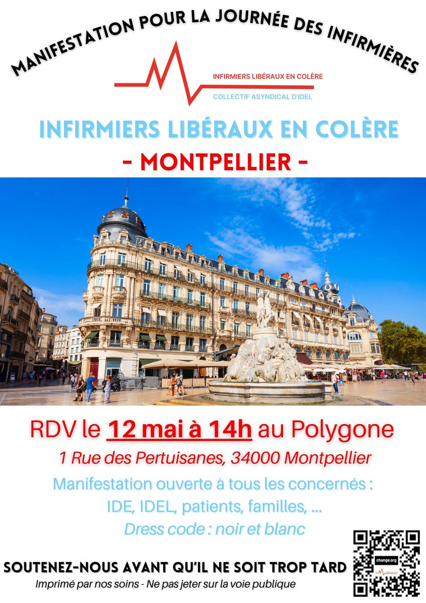 AudreySGdF's tweet photo. #infirmiersliberauxencolere 
#infirmiersliberauxignores 
@Elisabeth_Borne @EmmanuelMacron @FrcsBraun 
On va faire du bruit dans les 4 coins de la France. Votre silence et votre mépris depuis des années, à notre égard ne sont plus supportables!✊ https://t.co/rIRrvMcnU3