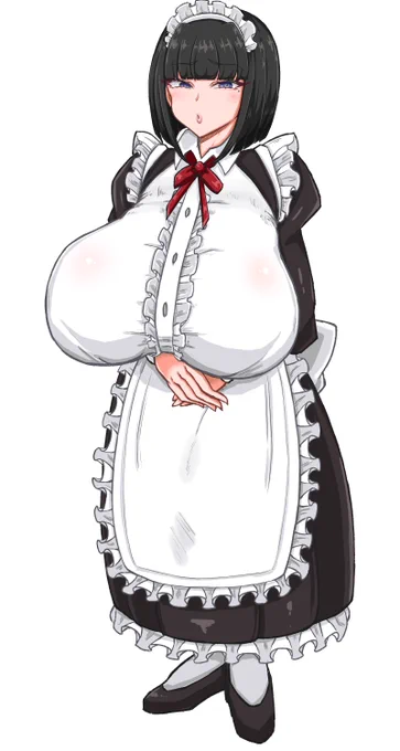 爆乳オナサポメイド 