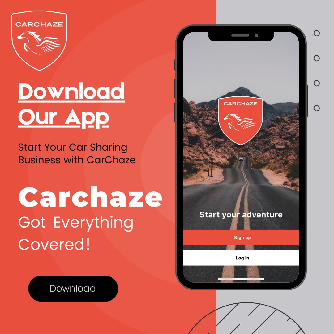 We've got you covered!
Yep, you read that right!

For more information visit us at carchaze.com
Download the app:
Play Store: play.google.com/store/apps/det…
App Store: apps.apple.com/pk/app/carchaz…
#carchaze #lahore #lahorepakistan #carsharing #cars #carrentals #rentalcar #rentacar