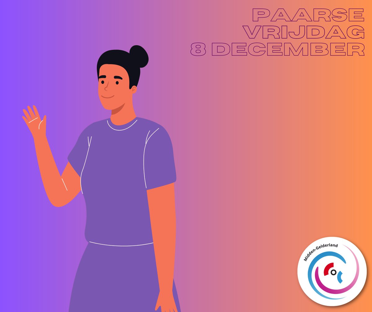Vandaag = Paarse Vrijdag! 💜

Paarse Vrijdag is dé grote actiedag van de GSA (Gender &amp; Sexuality Alliance). Door elk jaar op de 2e vrijdag in december de school paars te kleuren, zet de GSA zich in voor gender- en seksuele diversiteit als norm.

Meer info: paarsevrijdag.nl