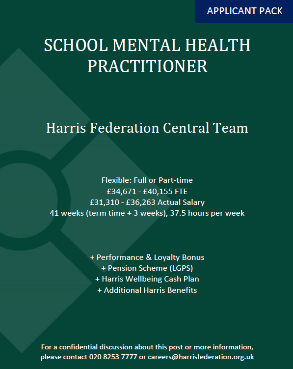 Harris Federation Mental Health tweet media