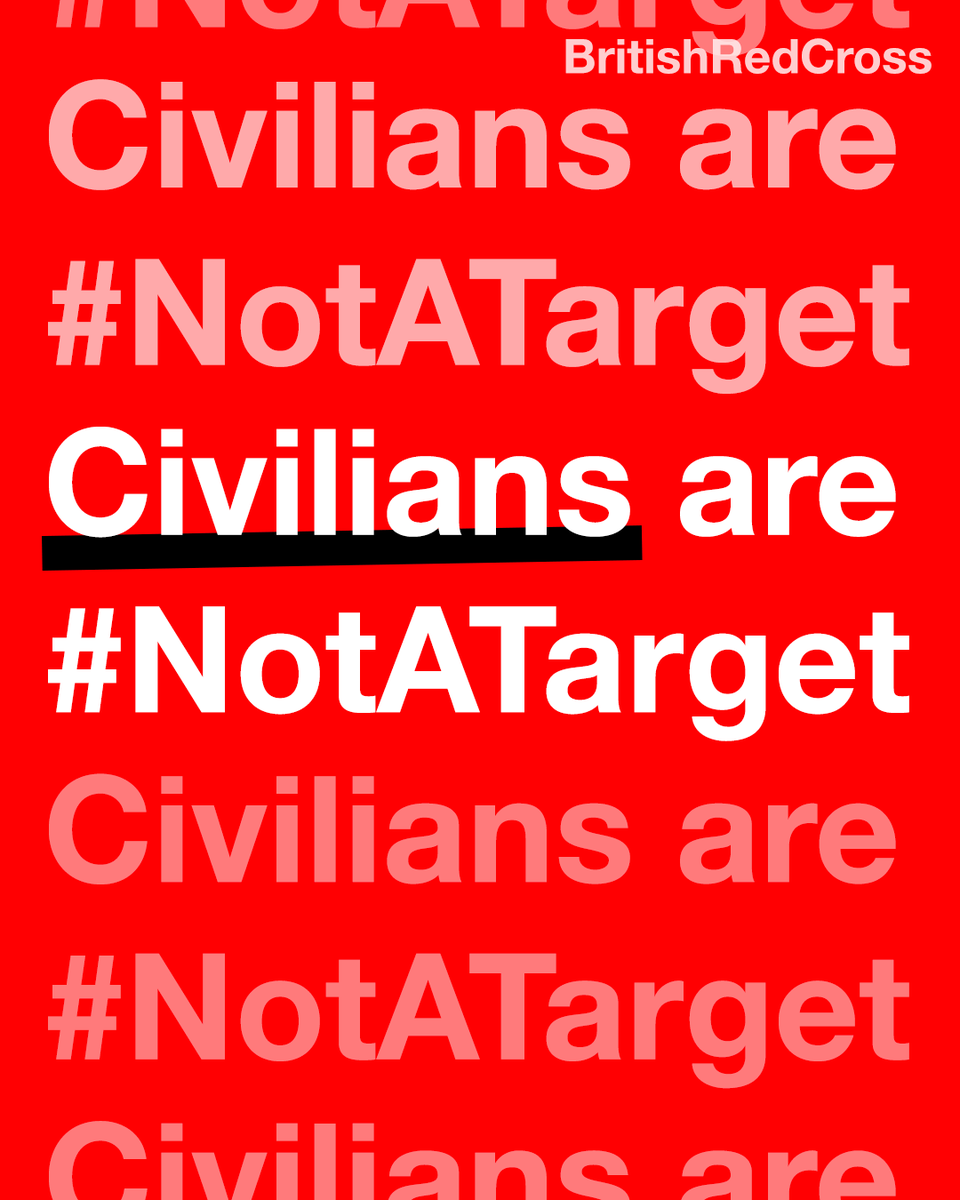 BritishRedCross's tweet photo. Civilians are human beings, just like you and me. But when conflict breaks out, civilians are the ones who suffer – their worlds turned upside down by violence.  The fighting in Sudan must stop, to keep people safe and get help to those who need it.  Share this post if you agree. https://t.co/yRi0RlYRgM