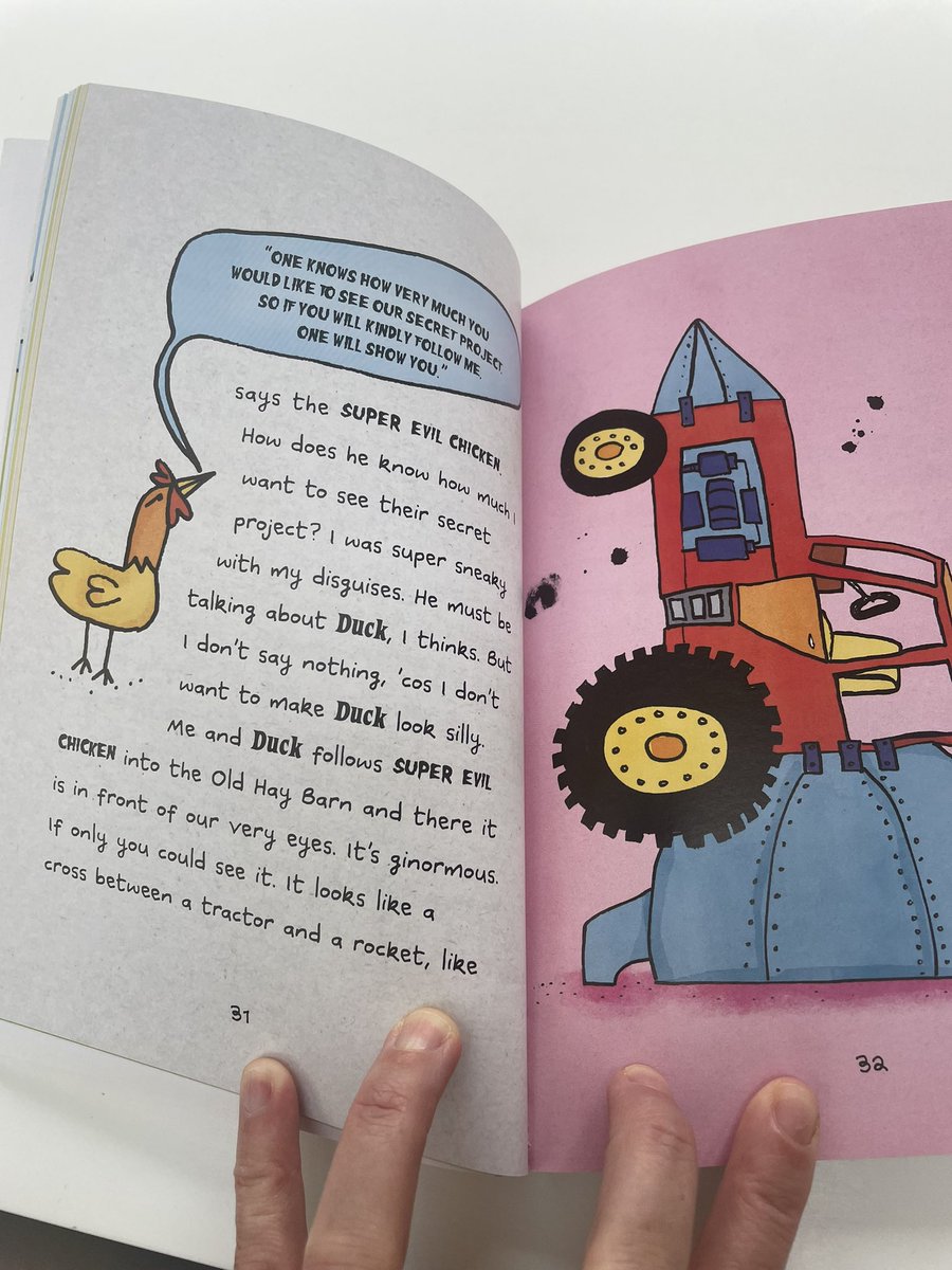 EmerStamp's tweet photo. You know that feeling… you can’t quite believe you wrote something that got published… then add to that the fact you can’t believe it got rereleased in COLOUR… #happyasapigin… thanks @scholasticuk https://t.co/xXLhT1oau6