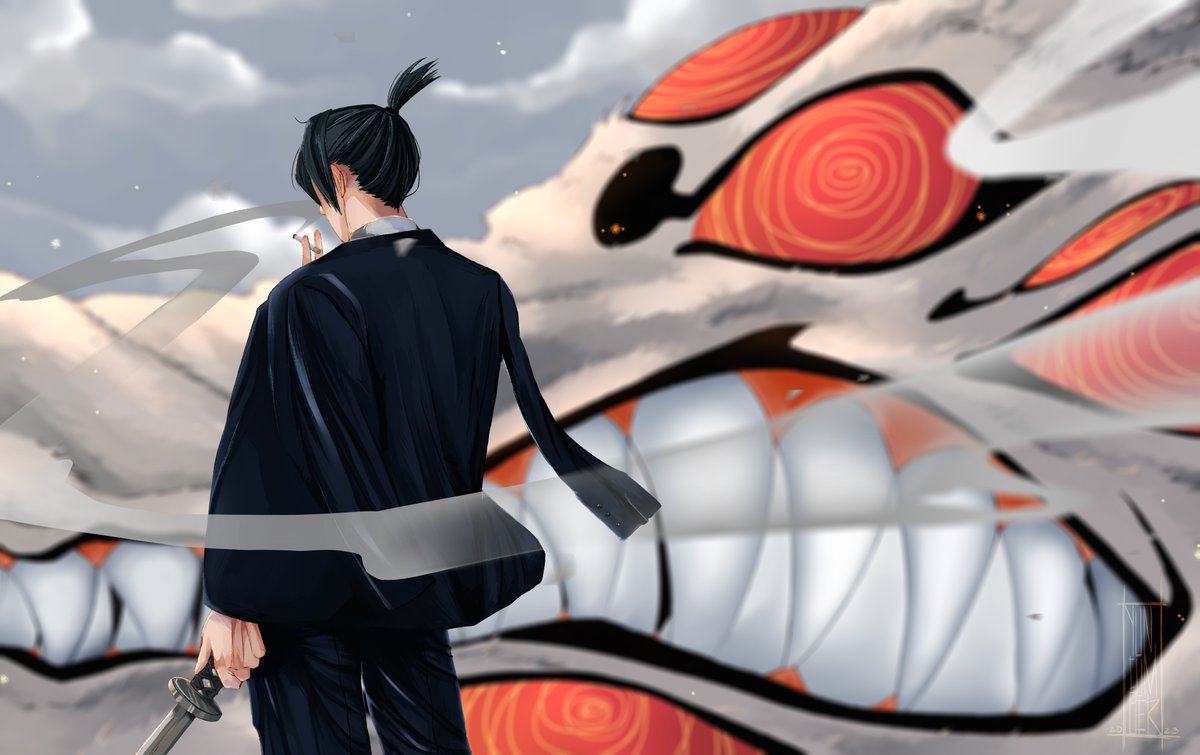 yuncumber's tweet photo. I made this a little while ago. I love it so much !
#chainsawman  #chainsawmanfanart  #chainsawmanaki #aki #kon https://t.co/yaaXPqk6bT