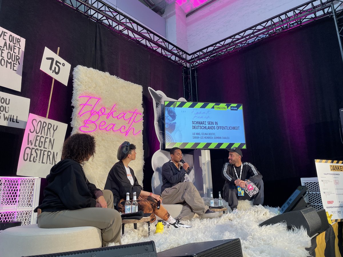 Jetzt live! Die neue Folge Flokati Beach zu "Schwarz sein in Deutschlands Öffentlichkeit" mit <a href="/xsarahleee/">sarah-lee</a>, @Lie__Ning, <a href="/CelinaBostic/">Celina Bostic</a>  und <a href="/Tchuani/">Dominik Djialeu</a>