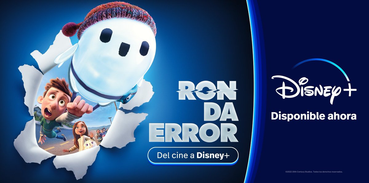 Okyr07's tweet image. me emocionó este tráiler, por
la temática y por estar en D+;
hay días que pienso lo mismo
y hay otros que necesito a mi
sobrino al lado

#RonDaError