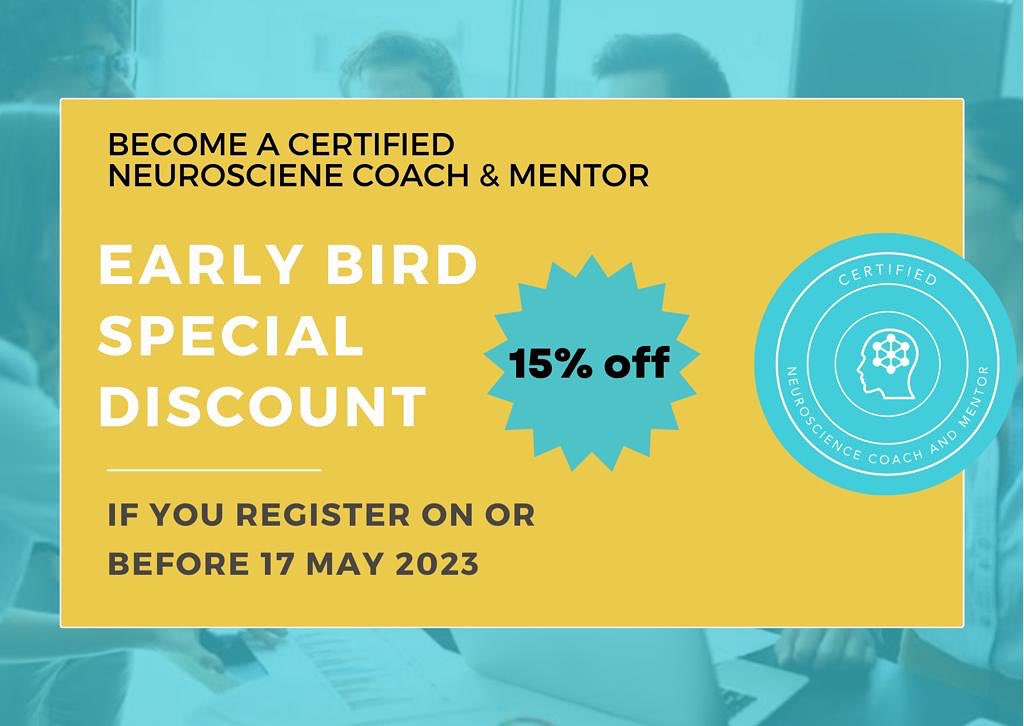 Whether you're an experienced coach or just starting out, our Neuroscience for Coaching and Mentoring course will give you the tools you need to take your practice to the next level. 💚

📩info@neuroscienceforbusiness.co.za
🌍 neuroscienceforbusiness.co.za