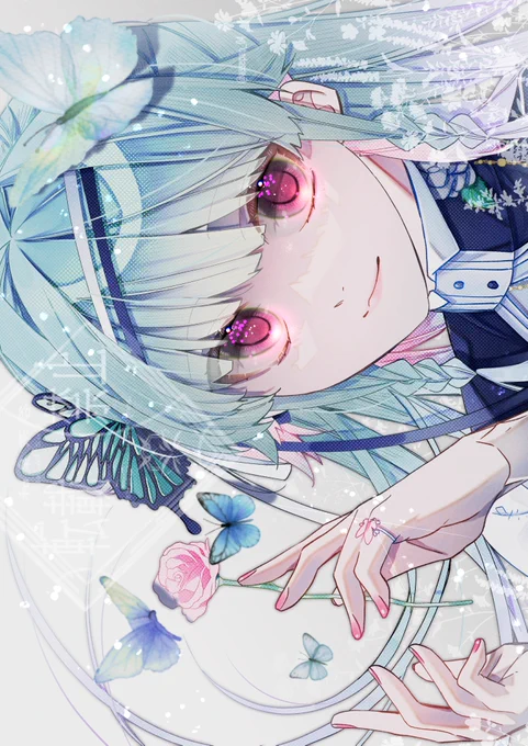  【アノニマス||カタグラフィ/ユーナ・デュ・ウィンスレット】 #イラスト #illustration