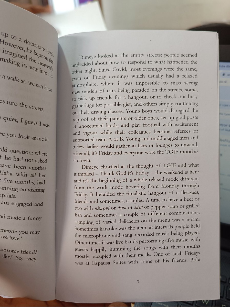 thesisicaro's tweet photo. Today, I'll show you a sneak peek of the sweetness - the TGIF culture.
Check the next slides and read.. it's a short read guys. 

Honey and Maggots is available for sale @Rovingheights and @glendorabooksng https://t.co/MZ7PMefwsb