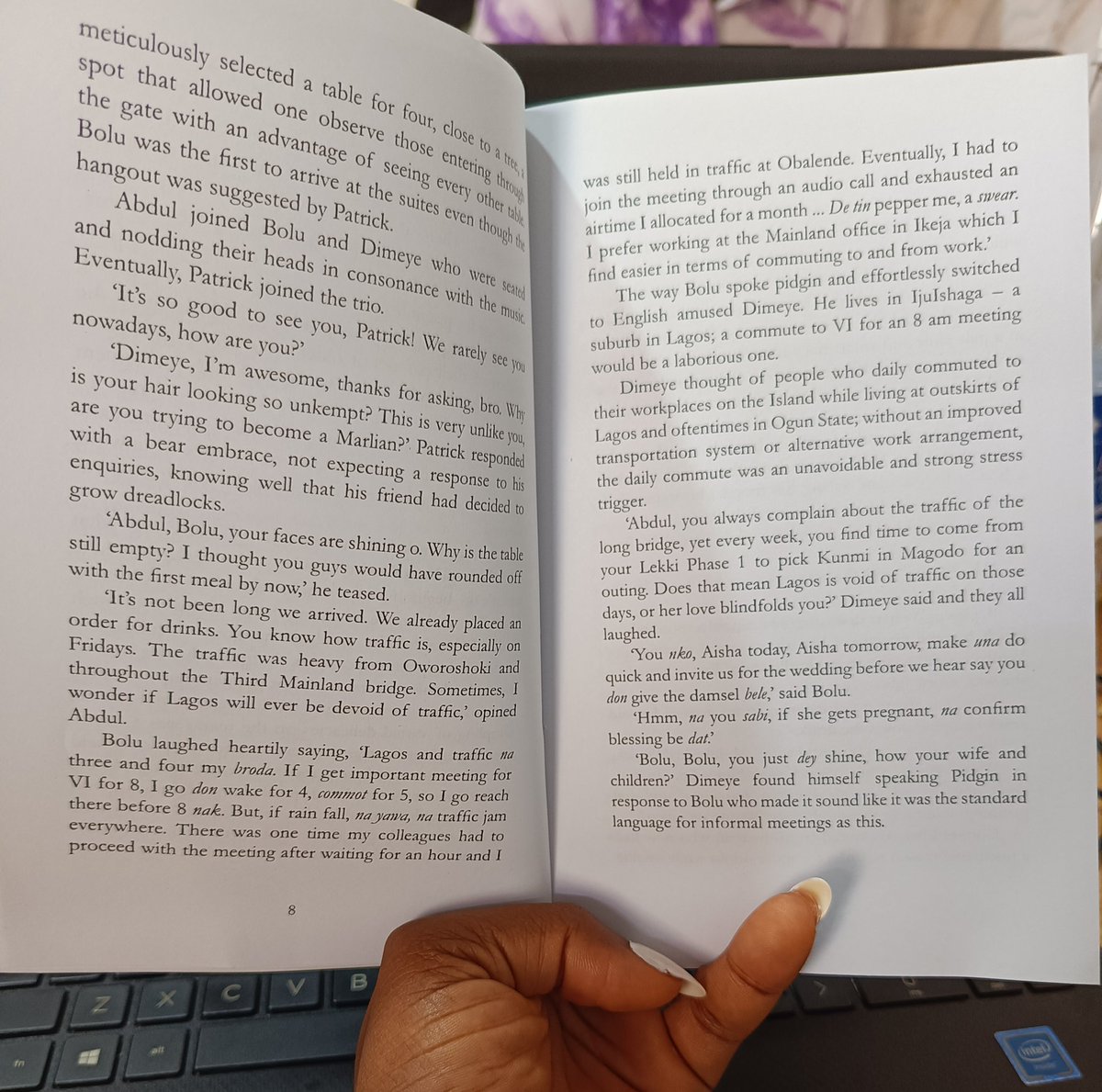 thesisicaro's tweet photo. Today, I'll show you a sneak peek of the sweetness - the TGIF culture.
Check the next slides and read.. it's a short read guys. 

Honey and Maggots is available for sale @Rovingheights and @glendorabooksng https://t.co/MZ7PMefwsb