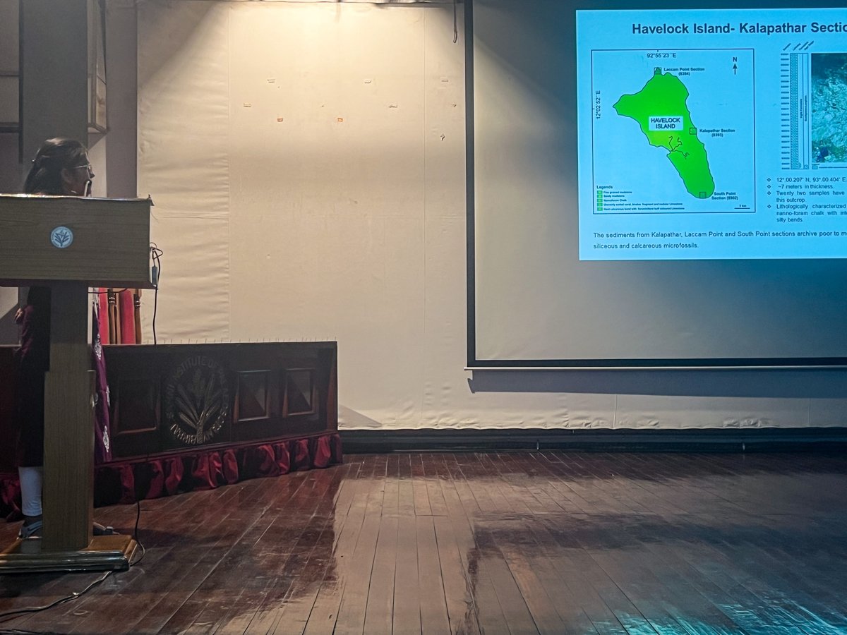 BSIP_official's tweet image. #FridayLectureSeries
Dr Stuti Saxena #BSIP delivered a lecture on "#Neogene #biostratigraphy &amp;amp; #palaeoceanography of Andaman &amp;amp; Nicobar Basin"
@IndiaDST @DrJitendraSingh @srivaric @guptaakhilesh63 @PrinSciAdvGoI @StutiSaxena28
#research