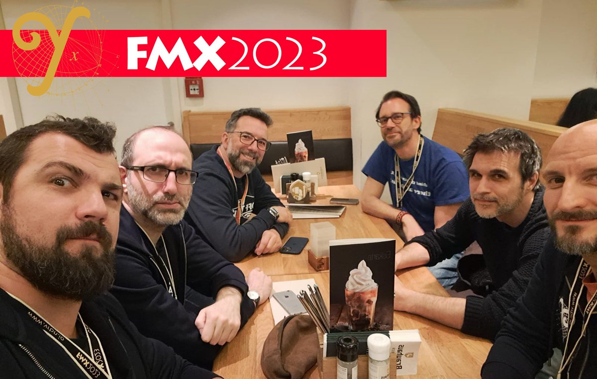 Good time at @FMX_Conference  with our friend Vincent Frei from @ArtofVFX 🍺

#vfx #film #media #exchange #TheYardVFX #BePartOfSomethingGreat #fmx2023 #fmx