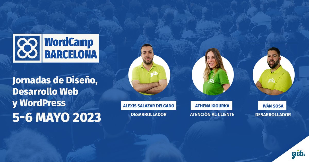 ¡Todo listo para #WCBCN! Nuestro equipo está terminando las maletas para acudir a este gran evento los días 5 y 6 de mayo. ¡Tenemos muchas ganas de WordCamp, <a href="/WCBCN/">WordCamp Barcelona</a>! ⏳