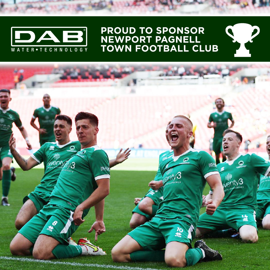 DABPumpsUK's tweet photo. Exciting news! Dab pumps are proud to sponsor Newport Pagnell Town, last year's Vase winners, as they defend their title at Wembley - 21st May. Let's show our support and cheer them on!
#DabPumps @nptfc #VaseWinners #DefendTheTitle #TeamSpirit #AscotUnited https://t.co/h2yl29B4tf