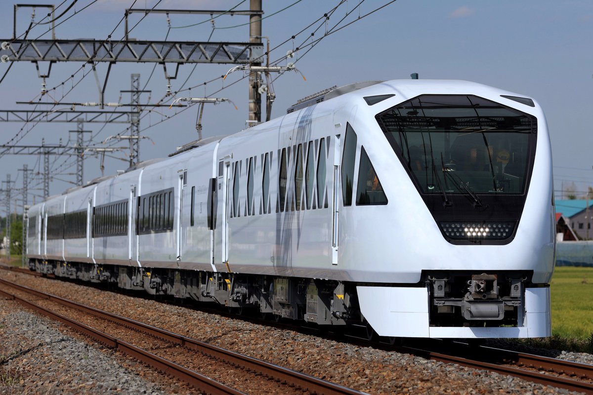 touJJR's tweet photo. 4/23 東武N100系 スペーシアX 性能確認試運転 https://t.co/8GF2cHw2XQ
