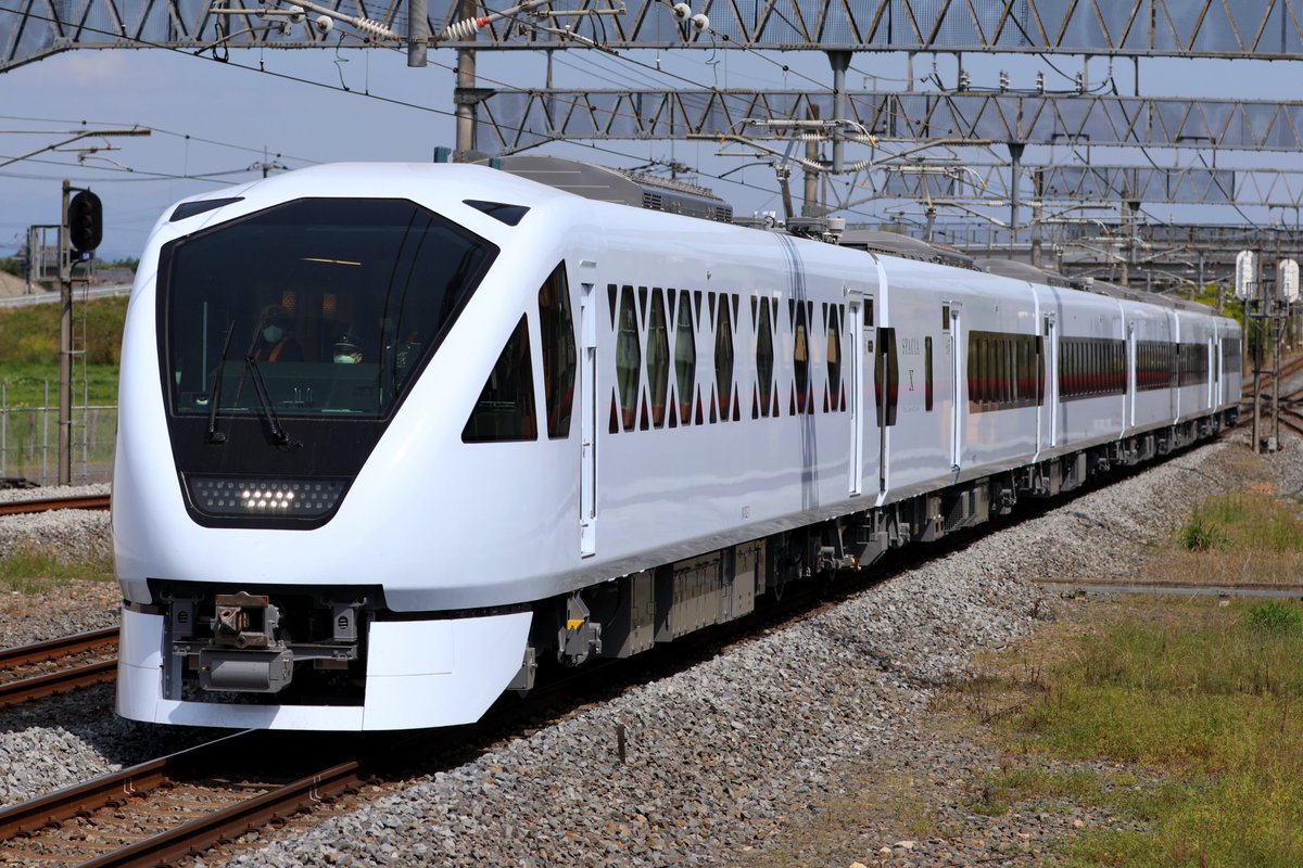 touJJR's tweet photo. 4/23 東武N100系 スペーシアX 性能確認試運転 https://t.co/8GF2cHw2XQ