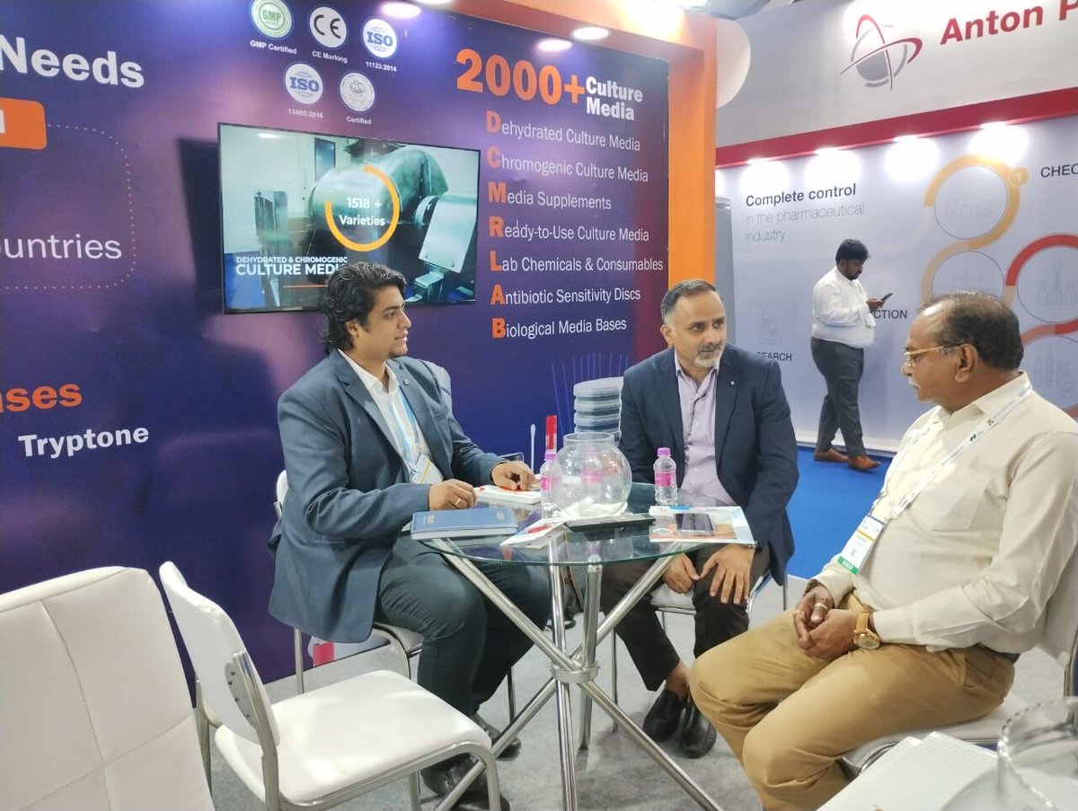 tmmediain's tweet photo. Glimpses from the #IndiaLabExpo2023!
We would like to thank all the attendees who visited our booth and met with our team at the #IndiaLabExpo 2023, held in #Mumbai.
We look forward to seeing you again in the near future.
#labindia #exhibitioncenter #titanbiotech https://t.co/3AV6eXx1Bg