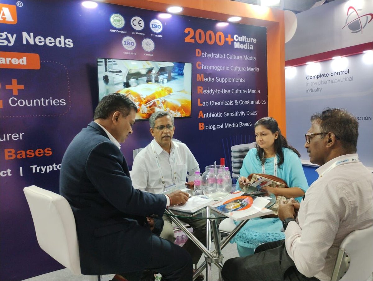 tmmediain's tweet photo. Glimpses from the #IndiaLabExpo2023!
We would like to thank all the attendees who visited our booth and met with our team at the #IndiaLabExpo 2023, held in #Mumbai.
We look forward to seeing you again in the near future.
#labindia #exhibitioncenter #titanbiotech https://t.co/3AV6eXx1Bg