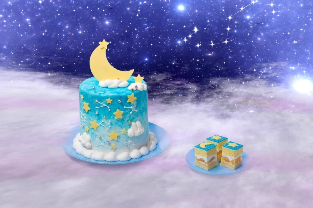 宇宙や星空好きにはたまらない！？星がいっぱいデザートビュッフェ。