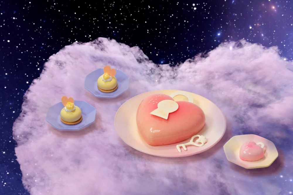 宇宙や星空好きにはたまらない！？星がいっぱいデザートビュッフェ。