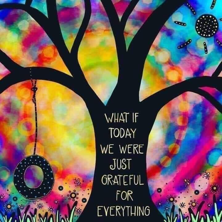 What if today we were just grateful for everything. ~  A big step forward! ~ #Grateful
