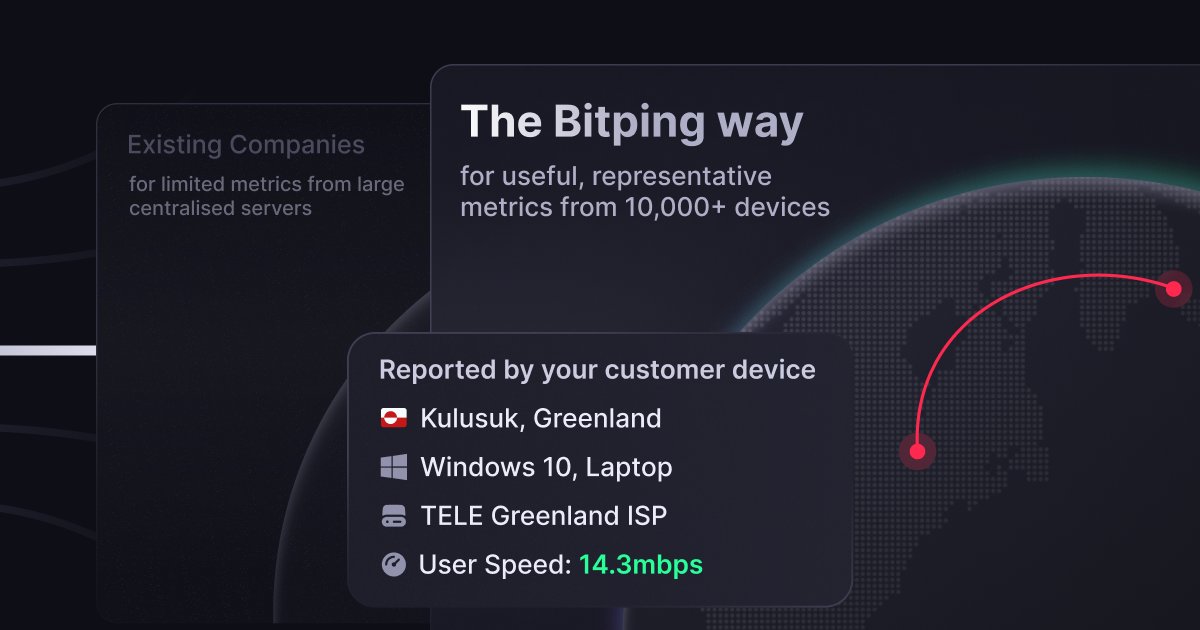 BitpingApp's tweet image. 🚀 New Bitping blog: "Uptime Robot Alternatives: Is Bitping Right for Your Business?" 

Discover enhanced website monitoring &amp;amp; reduced downtime! 

Learn more: bitping.com/blog/uptime-ro…

 💬👇

 #Bitping #SiteOptimization #Downtime