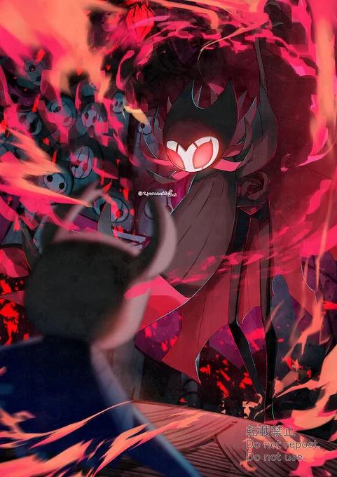 ホロウナイト グリム巡業団 グリム #hollowknight #fanart