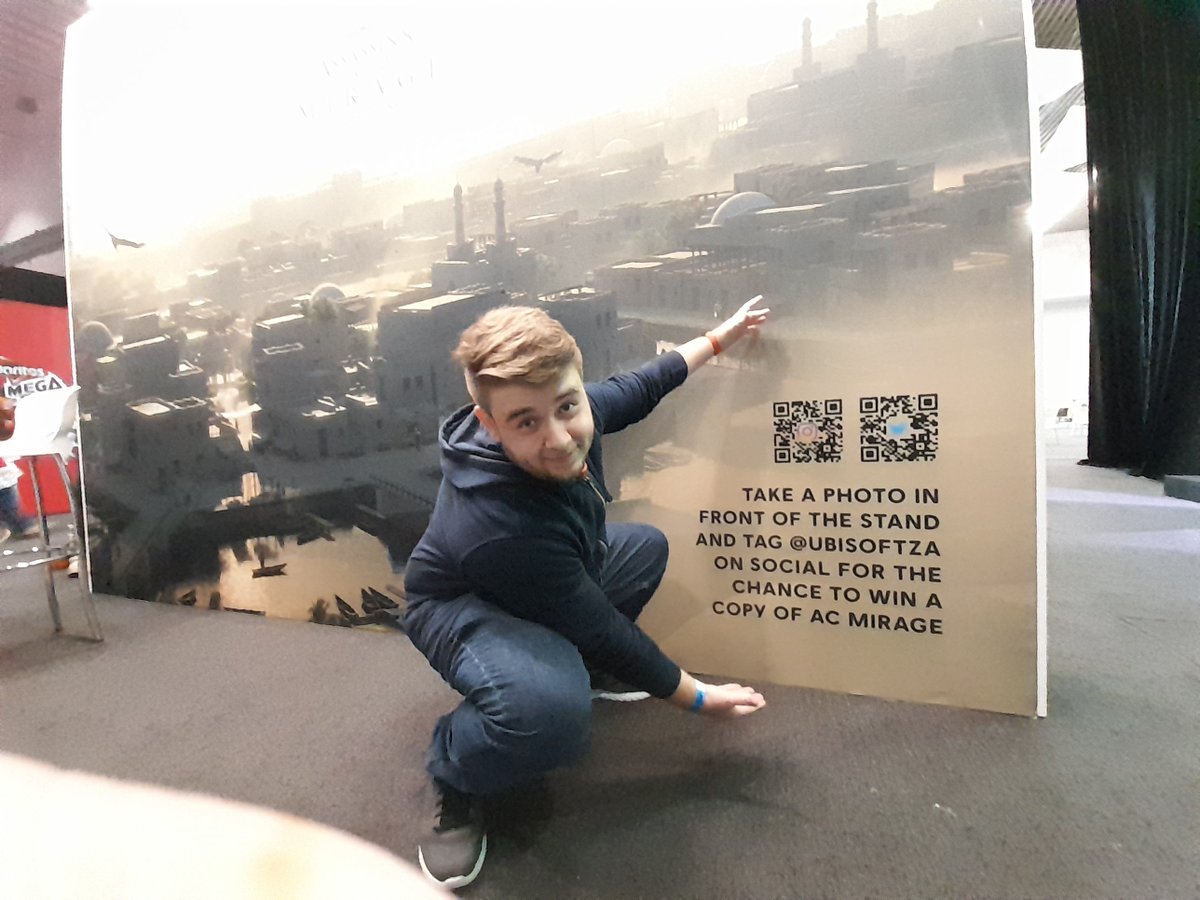 DaggerHearted's tweet photo. Assassin Creed Mirage  @ubisoftza @ComicConCPT https://t.co/hZ2j4e8LP5