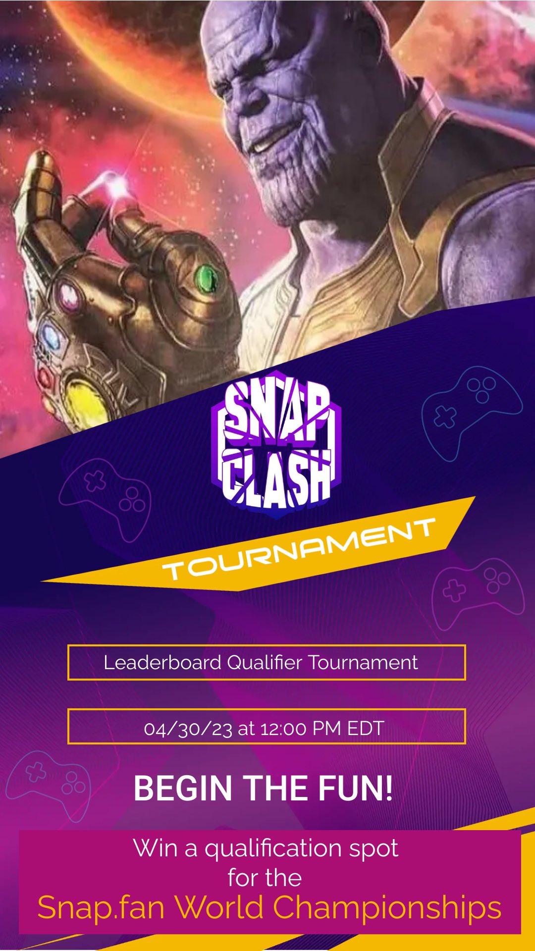 Snap Clash Tournaments (@snaptournaments) / X