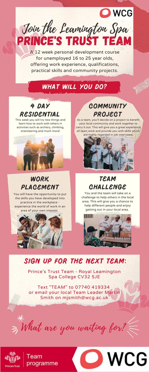Leamington Spa Prince's Trust Team Programme tweet media