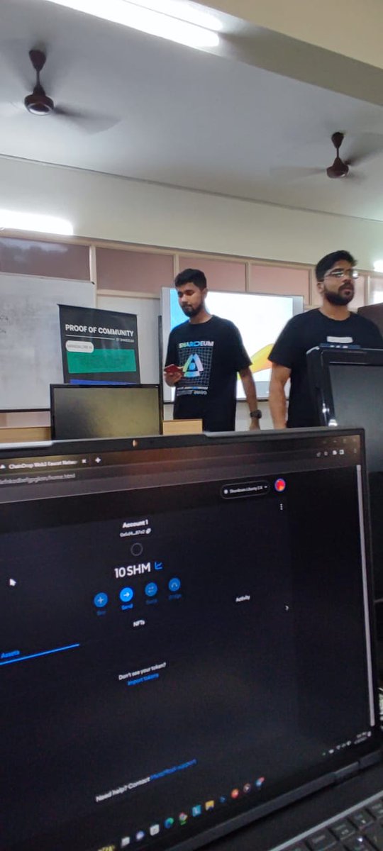 Mishal_VS_'s tweet photo. #ProofOfCommunity 
GM !!Got a great opportunity to work with @shardeum #mangalore https://t.co/atMzq60DpN