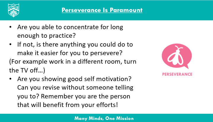 Years 11s are being encouraged to use perseverance to prepare for their upcoming GCSEs and keep moving ahead!! <a href="/ColtonHillsCS/">Colton Hills Community School</a>  <a href="/HPLedu/">High Performance Learning</a>