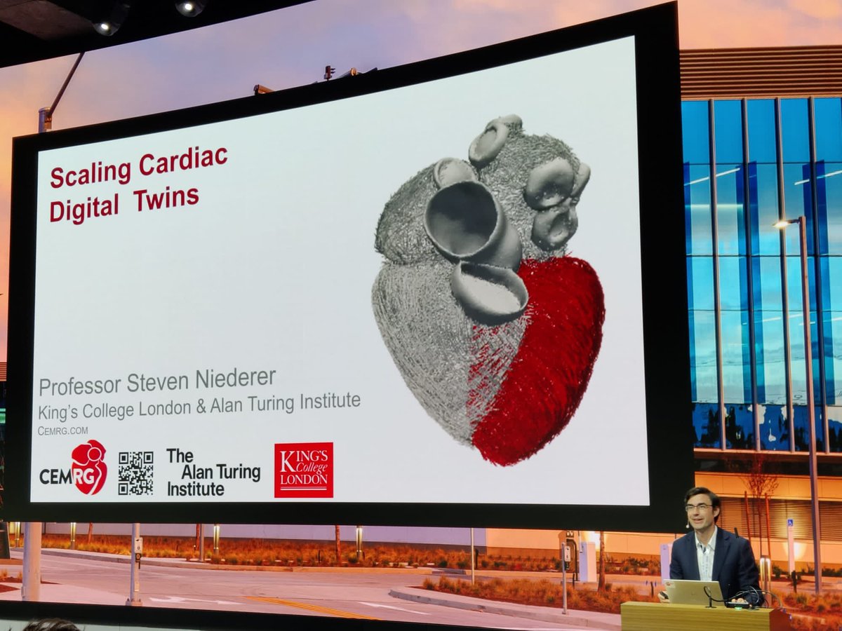 Prof Niederer  co-Director of <a href="/turinginst/">The Alan Turing Institute</a> Research &amp; Innovation Cluster on Digital Twins <a href="/DigitalTwinHub/">DigitalTwinHub</a> #DigitalTwins presenting our work on Scaling Cardiac Digital Twins at the Cardiac Physiome Workshop in Irvine California <a href="/UKRI_News/">UK Research and Innovation</a> <a href="/RAEngNews/">Royal Academy of Engineering</a> <a href="/EPSRC/">Engineering and Physical Sciences Research Council</a>

cardiacphysiome.org/meetings/meeti…