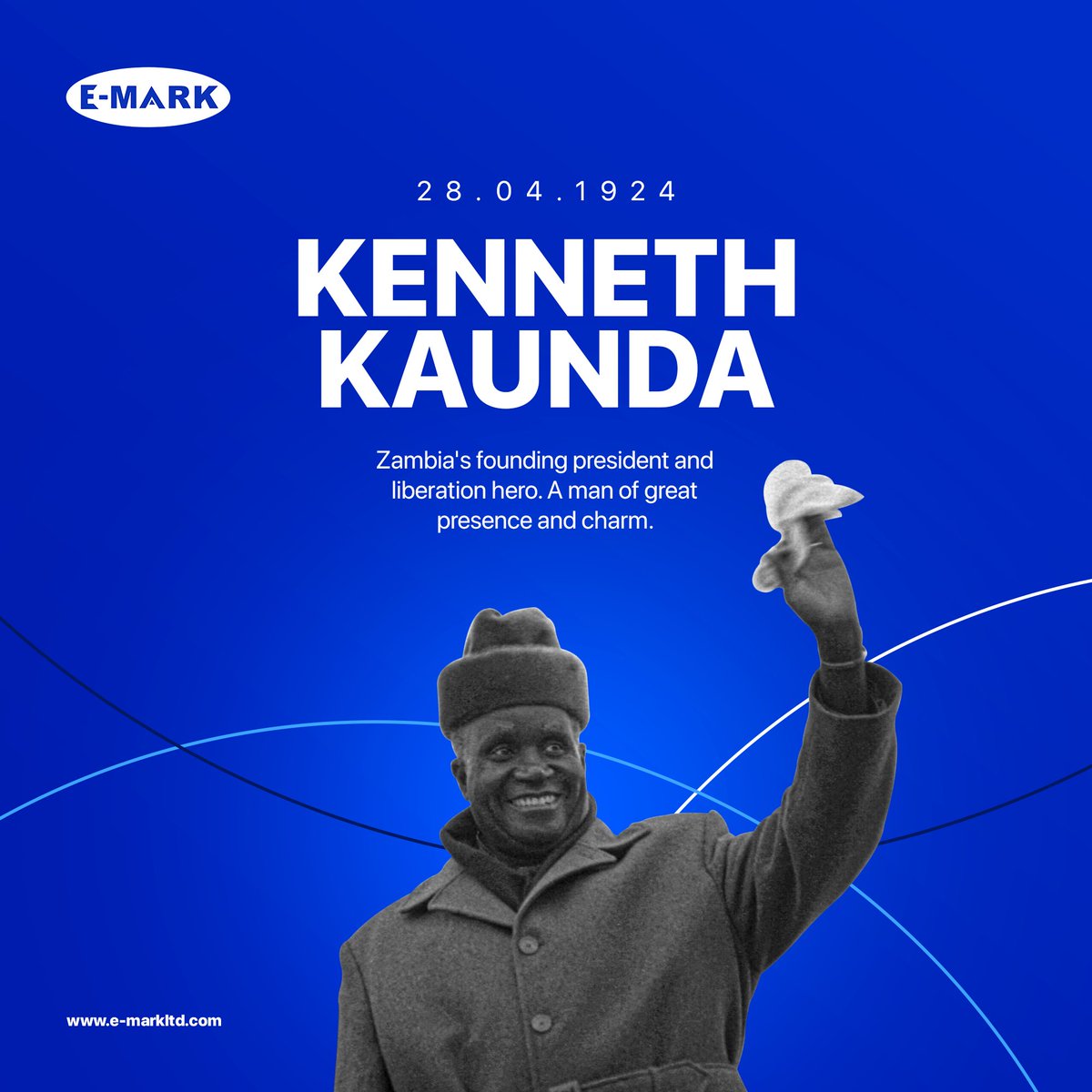 Happy National Kenneth Kaunda day!

#KennethKaunda
#FoundingFather
#ConnectingPeople