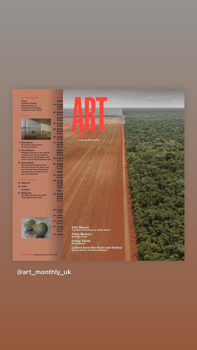 Thanks to the great critical writing skills of @michaelecutaya my work sits well with a selection of artist working across the agency of Plant Matter