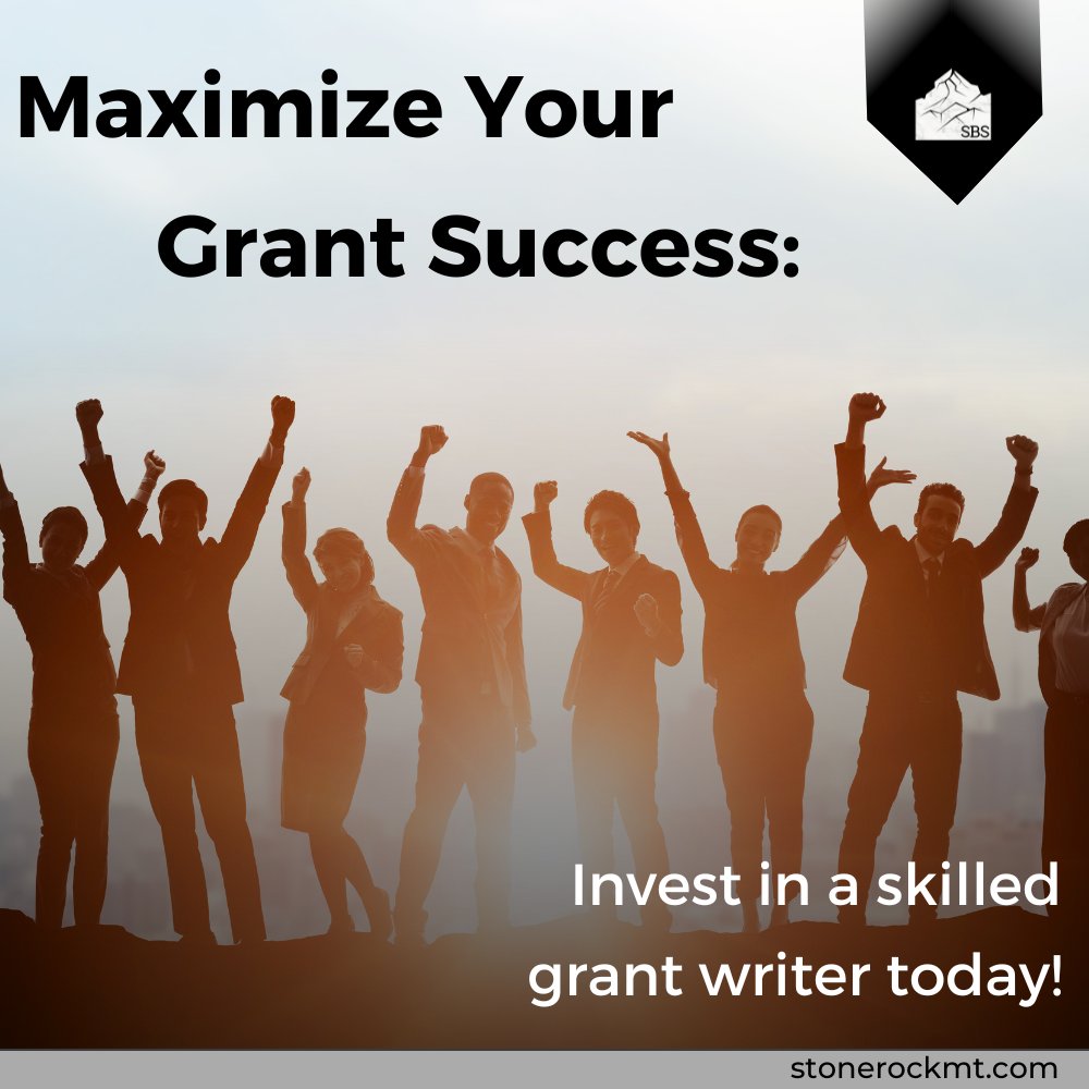 Investing in a skilled grant writer can truly make all the difference in achieving your organization's goals. 
#grantwriting 
#nonprofit 
#fundraising 
#sbsmt