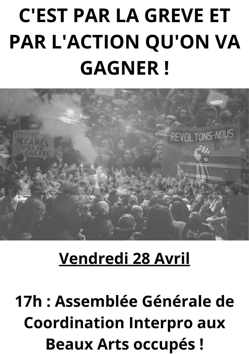 AG Interpro ce soir à Grenoble !