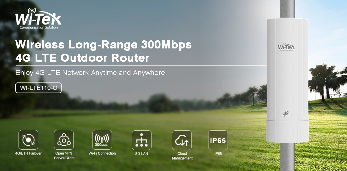 Wi_Tek's tweet photo. γWI-LTE110-Oγ
β Plug and play,easy to use
β Easy to carry and install
β Feature with router functions
β 4G/ETH Failover connectivity
Contact: sales@wireless-tek.com
#WiTek #WLAN #WIFI #wireless #witekcloud #cloudplatform #router #cloud #lte #4g #outdoorrouter https://t.co/0rQHL6m9UP