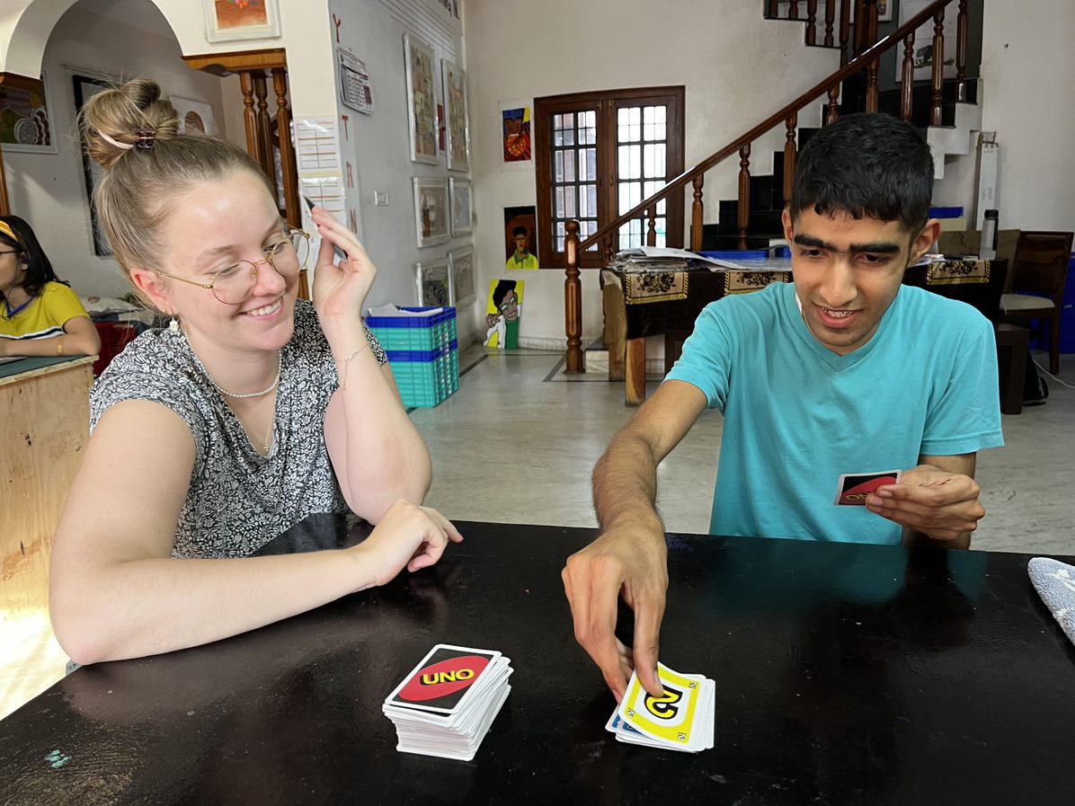 AyathiTrust's tweet photo. Volunteers will interact with the students, and work with the staff to develop the curriculum.
#SenseKaleidoscopes#AyathiTrust#Erika#DIZ#Deutsch-Indische Zusammenarbeit e. V. #AutismAcceptance#Independence#BeTheChange
4/4 https://t.co/lC9wAgrhjR