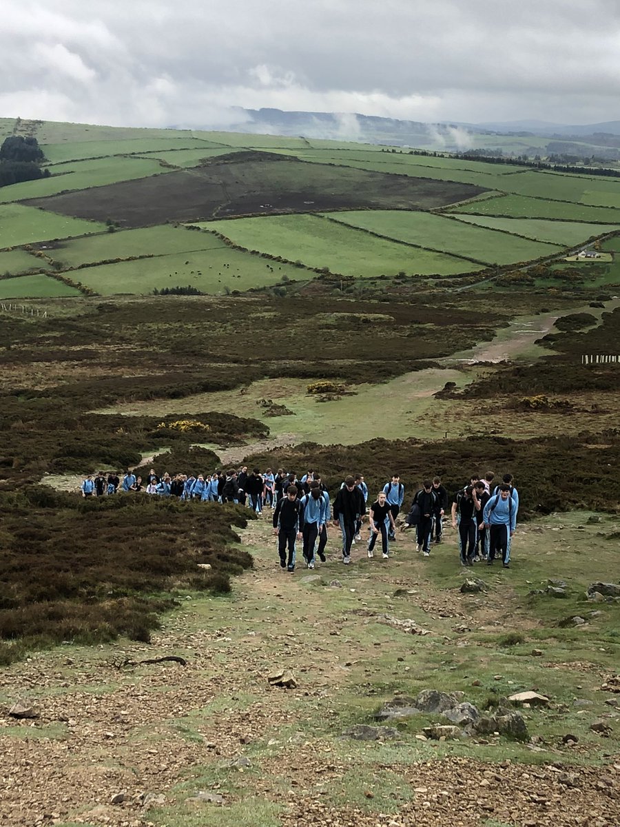 StGS_TY's tweet image. First Peak done - two more to go. #StGsTY on their sponsored 3 Peak Challenge in aid of Peamount hospital #differencedays #StGsTY #sponsoredchallenge #peamounthospital